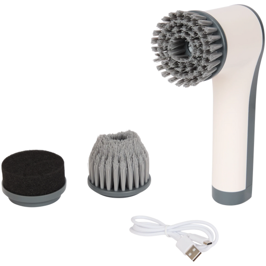 CleanRite Elektrische Schoonmaakborstel 3-in-1 – Oplaadbaar – 300 RPM