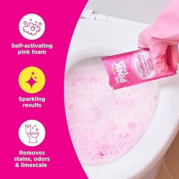 The Pink Stuff | The miracle foaming toilet powder | Toilet cleaner powder | 1 x 100 gram