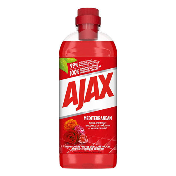 Ajax limpador multiuso flor vermelha - 1 litro -