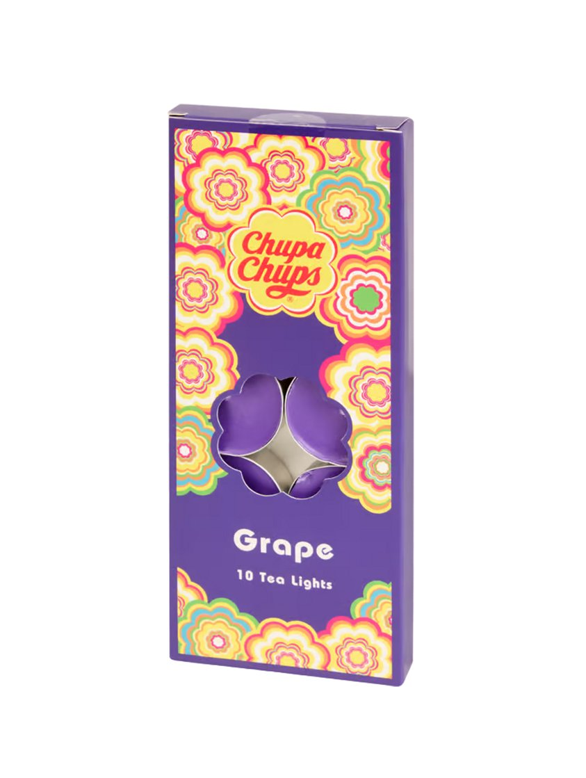 Chupa Chups свещи с аромат 10 броя - Грозде