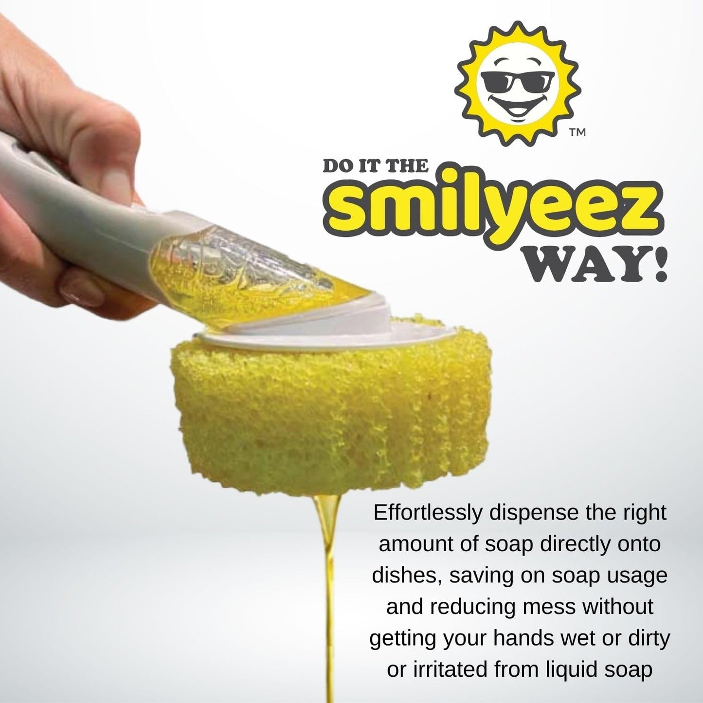 Smilyeez Daddy muilo dozatoriaus rankena Scrub Daddy