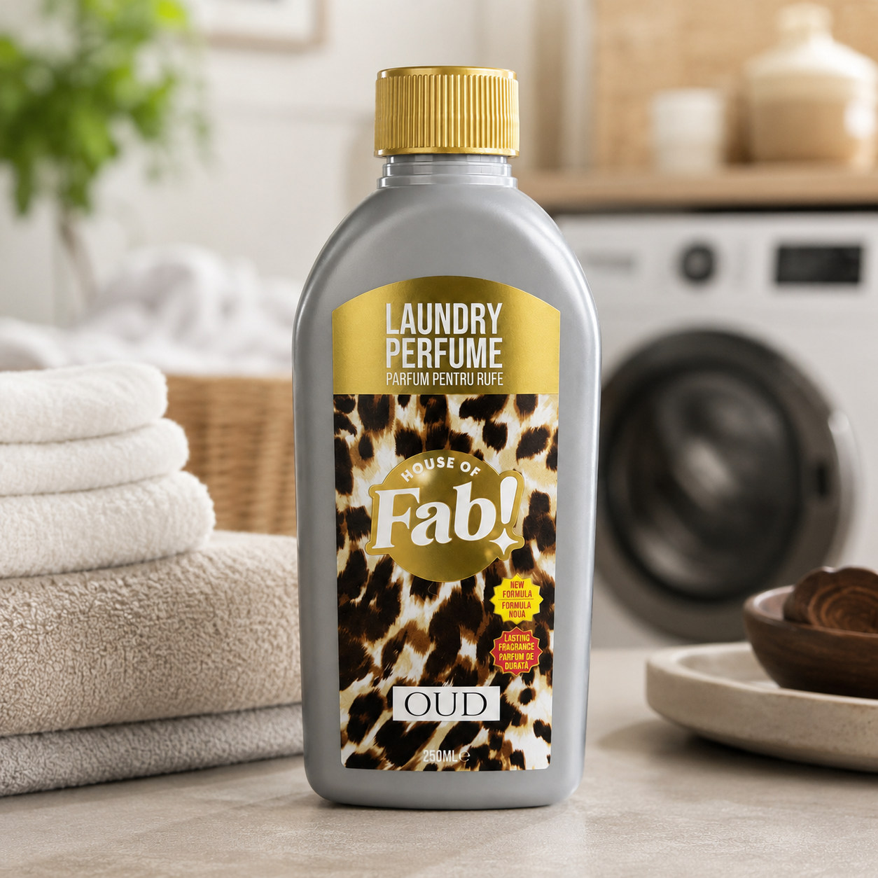 Fabulosa Laundry Perfume Oud 250 ml – Intense Scent for Clothing and Bedding
