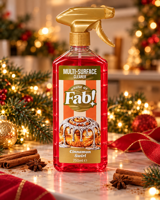 Fabulosa Cinnamon Swirl spray do czyszczenia wszystkich powierzchni – 750 ml