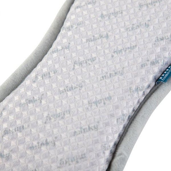 Minky M Cloth Cleaning Pad – White with Grey Edge (3-in-1 Cleaning Power)