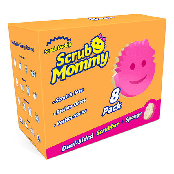 Krbové hubky Mommy pink value pack - 8 bal