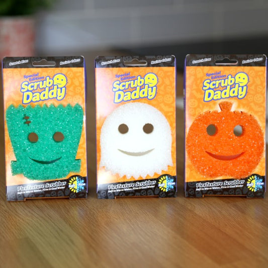 Scrub Daddy Halloweenowa gąbka w kształcie dyni – edycja specjalna