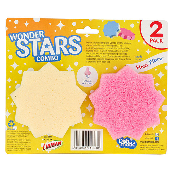 Dishmatic Naarmuton Hankaussieni Flexi-Fibrellä – Monikäyttöinen & Hajunkestävä (2 kpl)