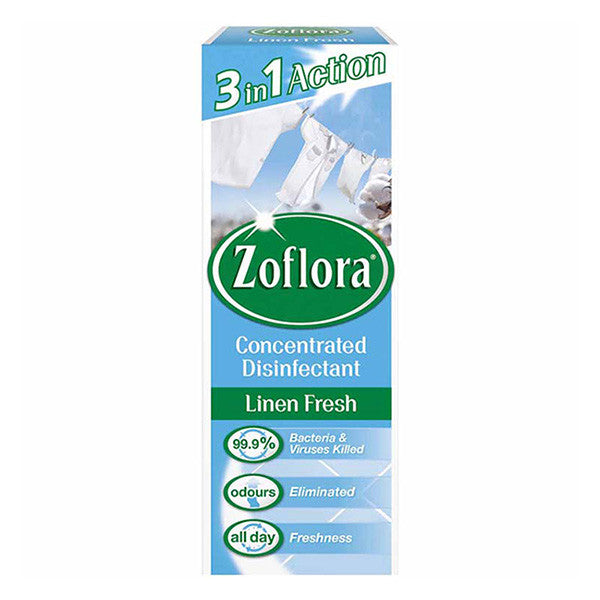 Zoflora All-Purpose Cleaner Concentrate – Linen Fresh (120 ml)