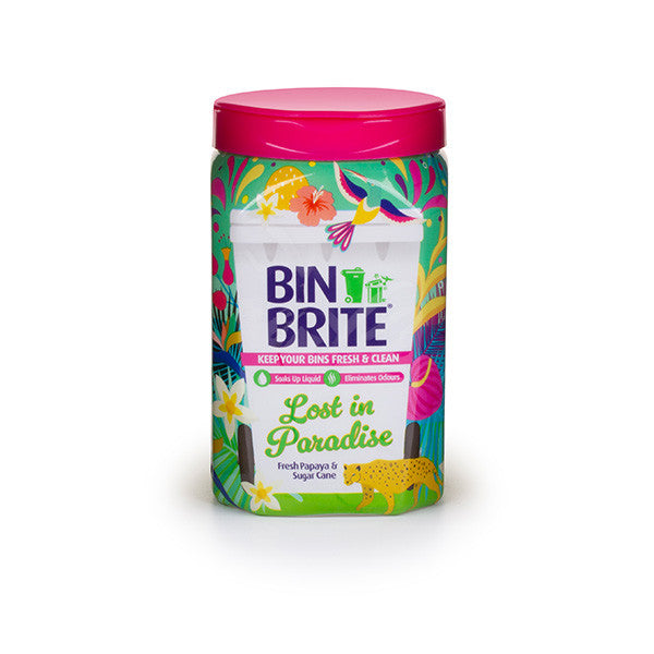 Bin Brite trash can freshener | Lost in paradise (500 gram)