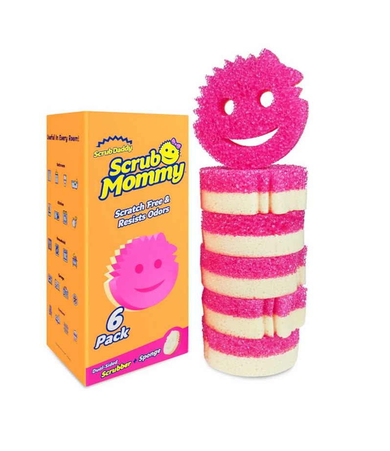 Scrub Mommy éponges rose pack économique - 6 pièces