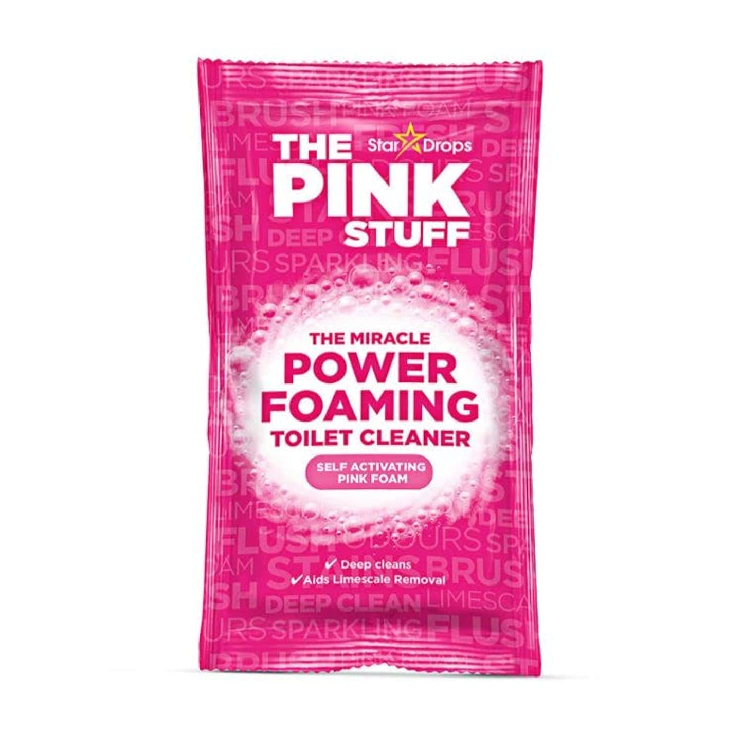The Pink Stuff | Das wundersame schäumende Toilettenpulver | Toilettenreiniger Pulver | 1 x 100 gram