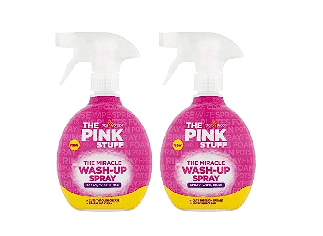 The Pink Stuff Wash Up Spray 500ml confezione da 2