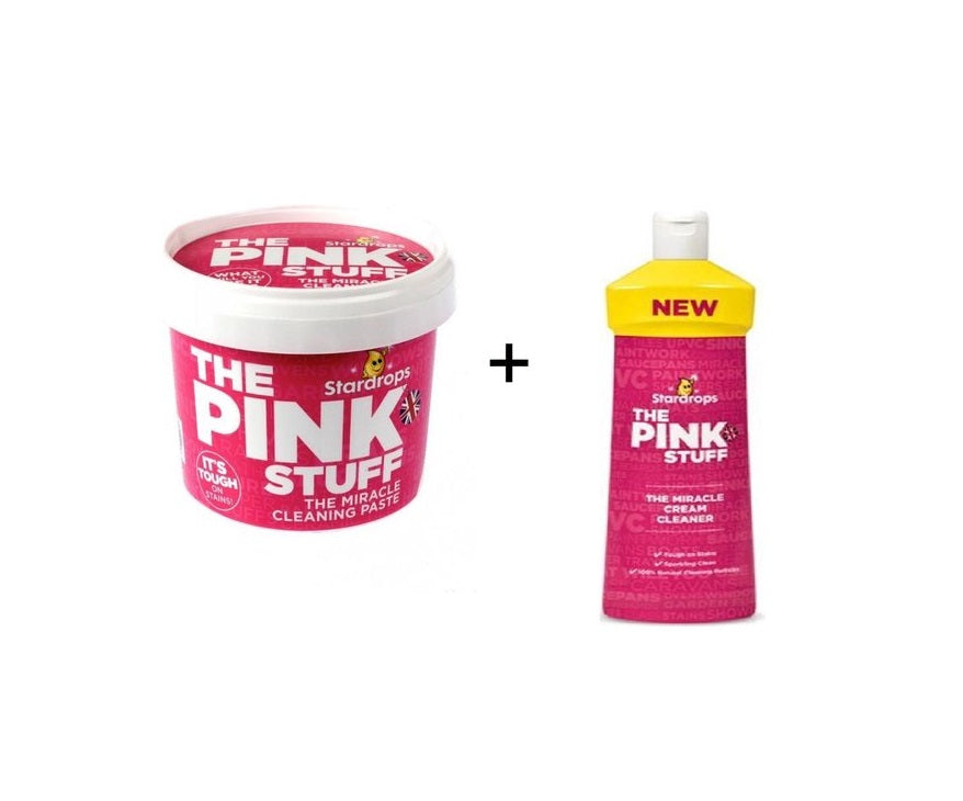 Pink Stuff Wonderpaste + Bottle Abrasive Cleaner