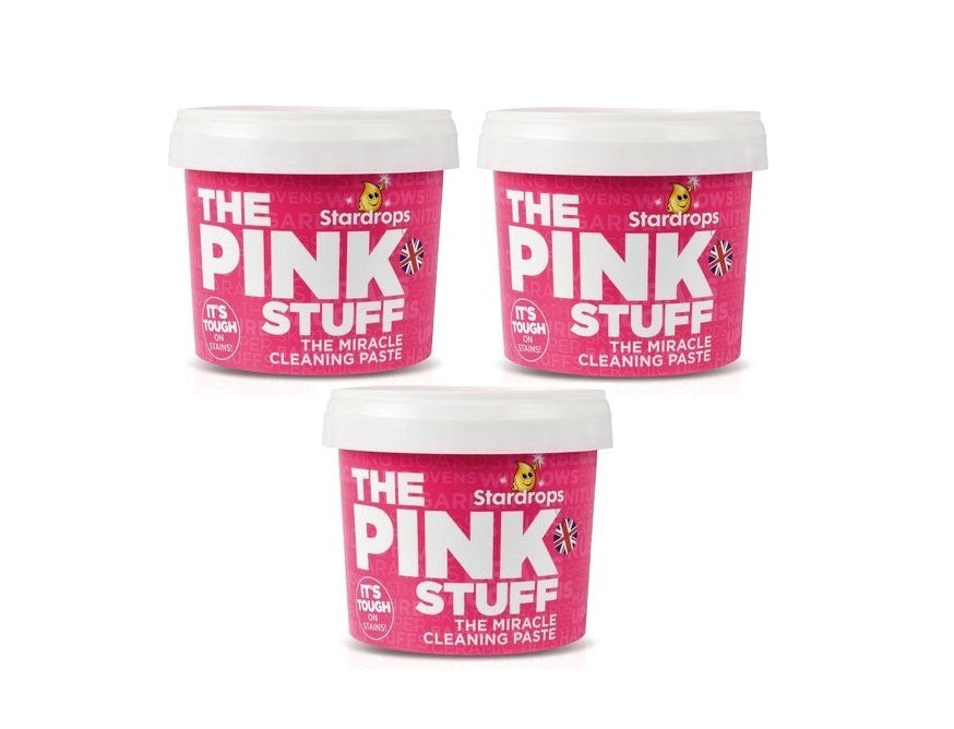Le Pink Stuff - Paquet de pâte de nettoyage Wonder - 3 pièces