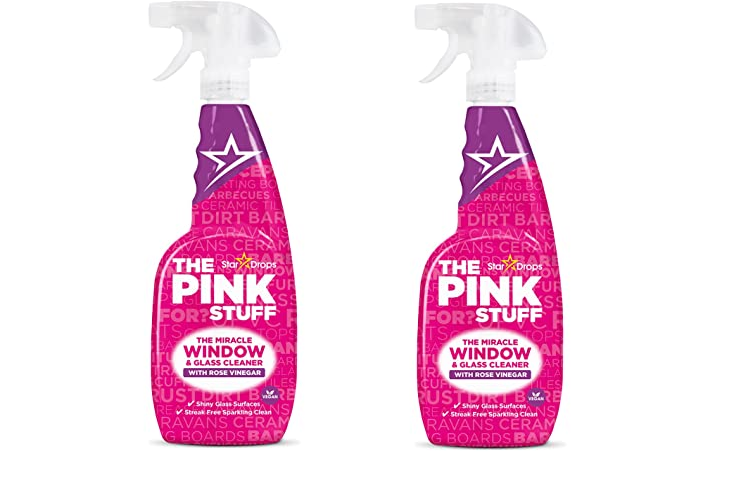 Stardrops Pink Stuff Glasrengöring - 2-pack - 2 x 750ml