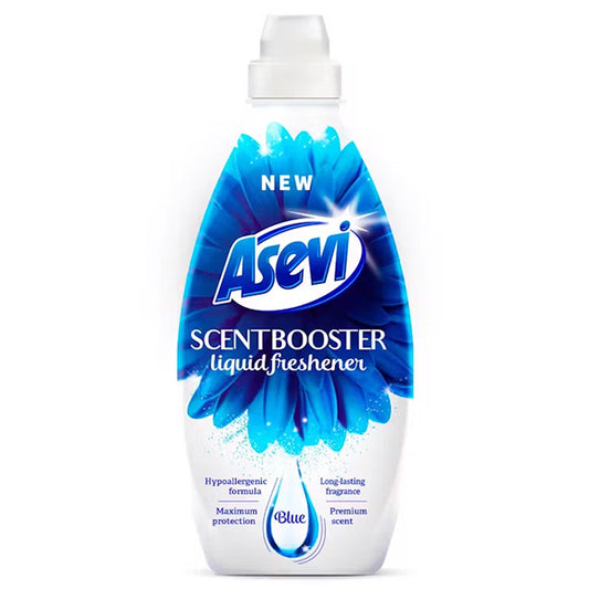Asevi flüssiger Duftbooster Blau 720 ml (36 Waschladungen)