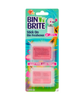 Bin Brite Stick-On Container Freshener Tropical Papaya – Bin Odor Remover – 2 Pieces