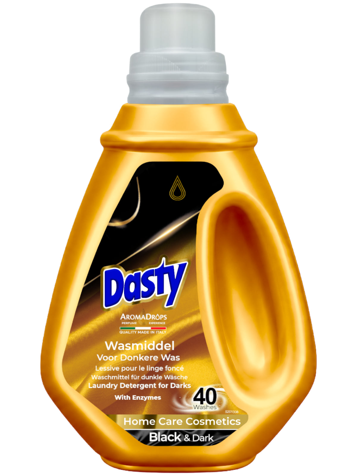 Dasty Black & Dark Liquid Detergent – Black & Dark Laundry – 1,5 Liters – 40 Washes