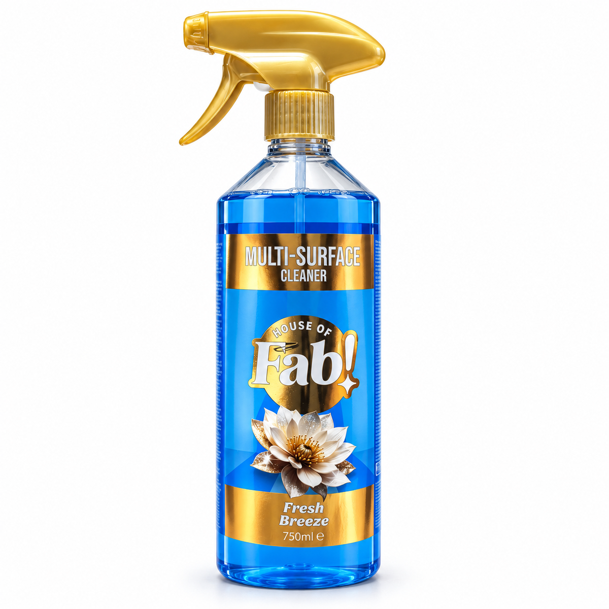 Fabulosa Multi-Surface Cleaner Fresh Breeze 750ml – uniwersalny środek czyszczący w sprayu