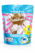 Fabulosa Κάψουλες Πλυντηρίου Cotton Fresh – 42 Πλύσεις – Ισχυρές Κάψουλες Απορρυπαντικού με Φρέσκια Μυρωδιά Βαμβακιού