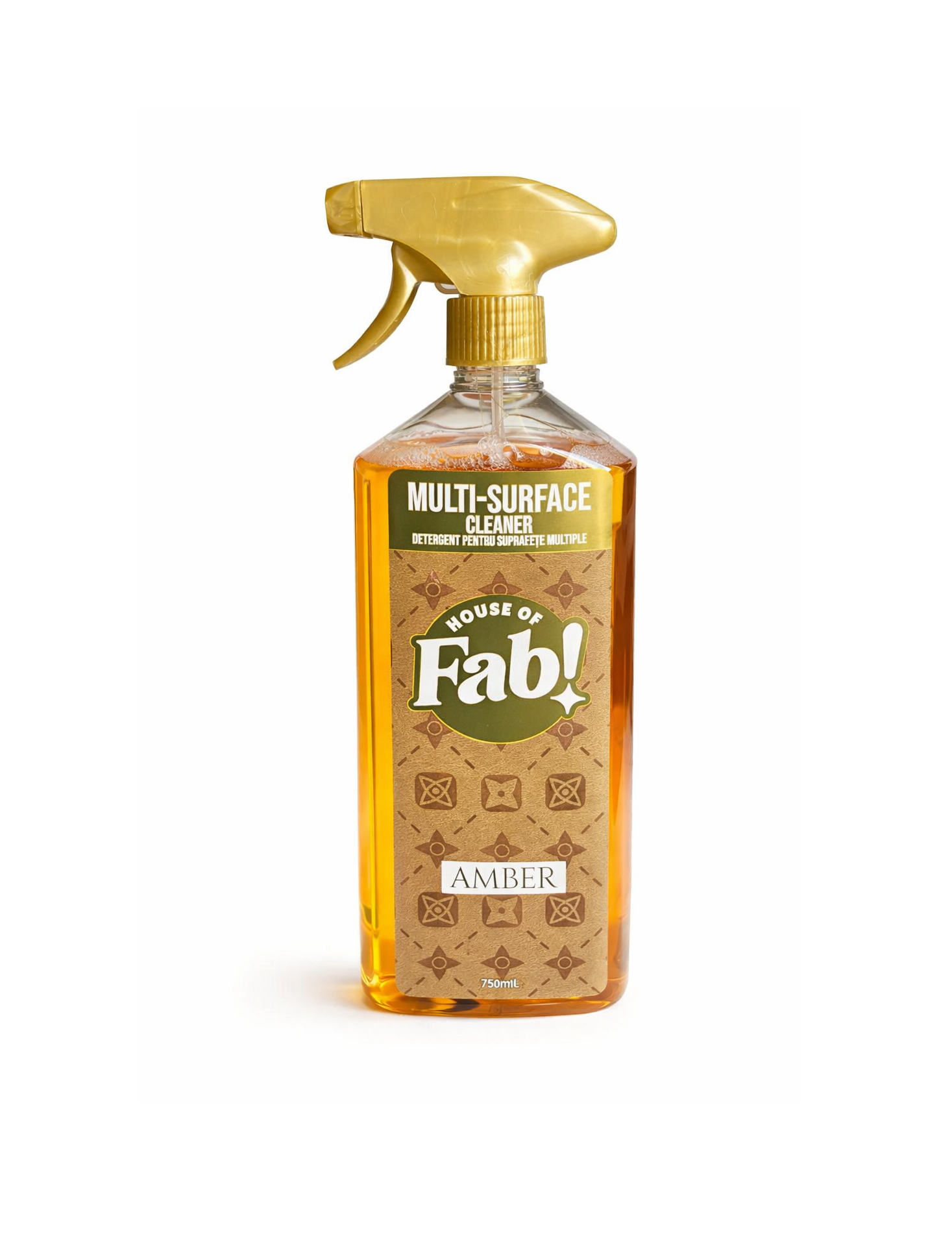 House of Fab All-Purpose Cleaner Amber 750ml | Multi-Surface Spray
