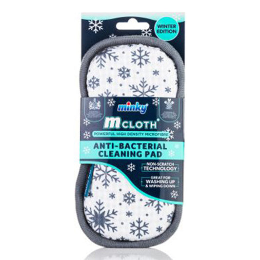Minky M Cloth Cleaning Pad – Winter Edition (Antibacterial Microfiber)