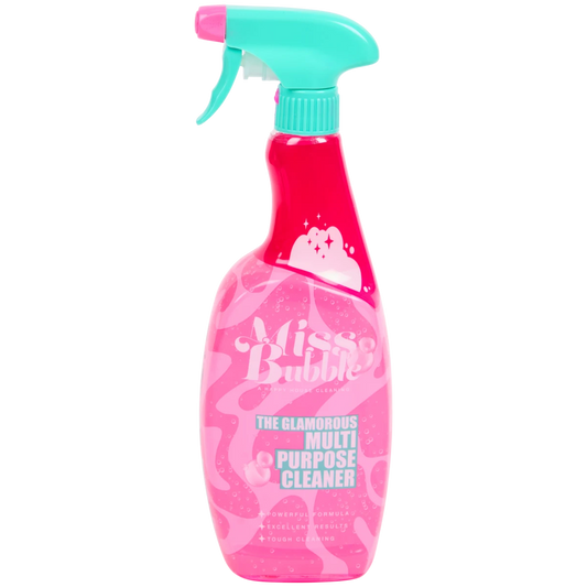Miss Bubble - Бляскавият розов многофункционален почистващ препарат