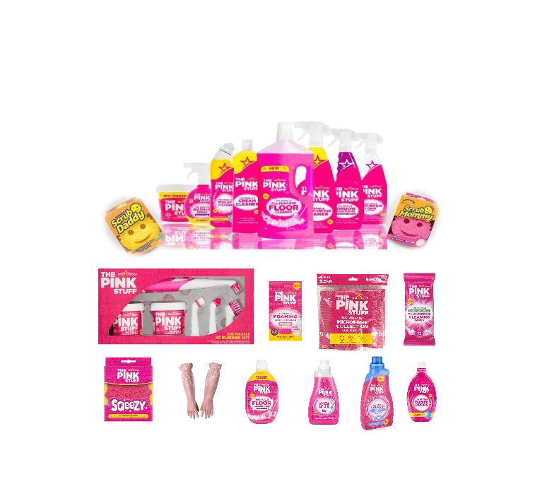 O Pink Stuff Ultimate Cleaning Set - Todo o sortido – ViralCleaning