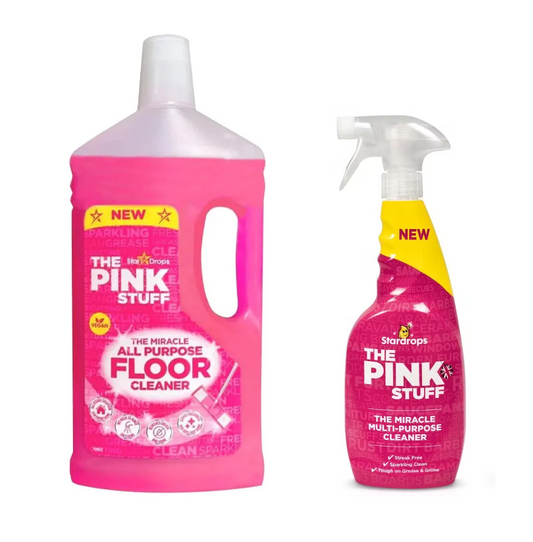 The Pink Stuff Set per la pulizia del pavimento
