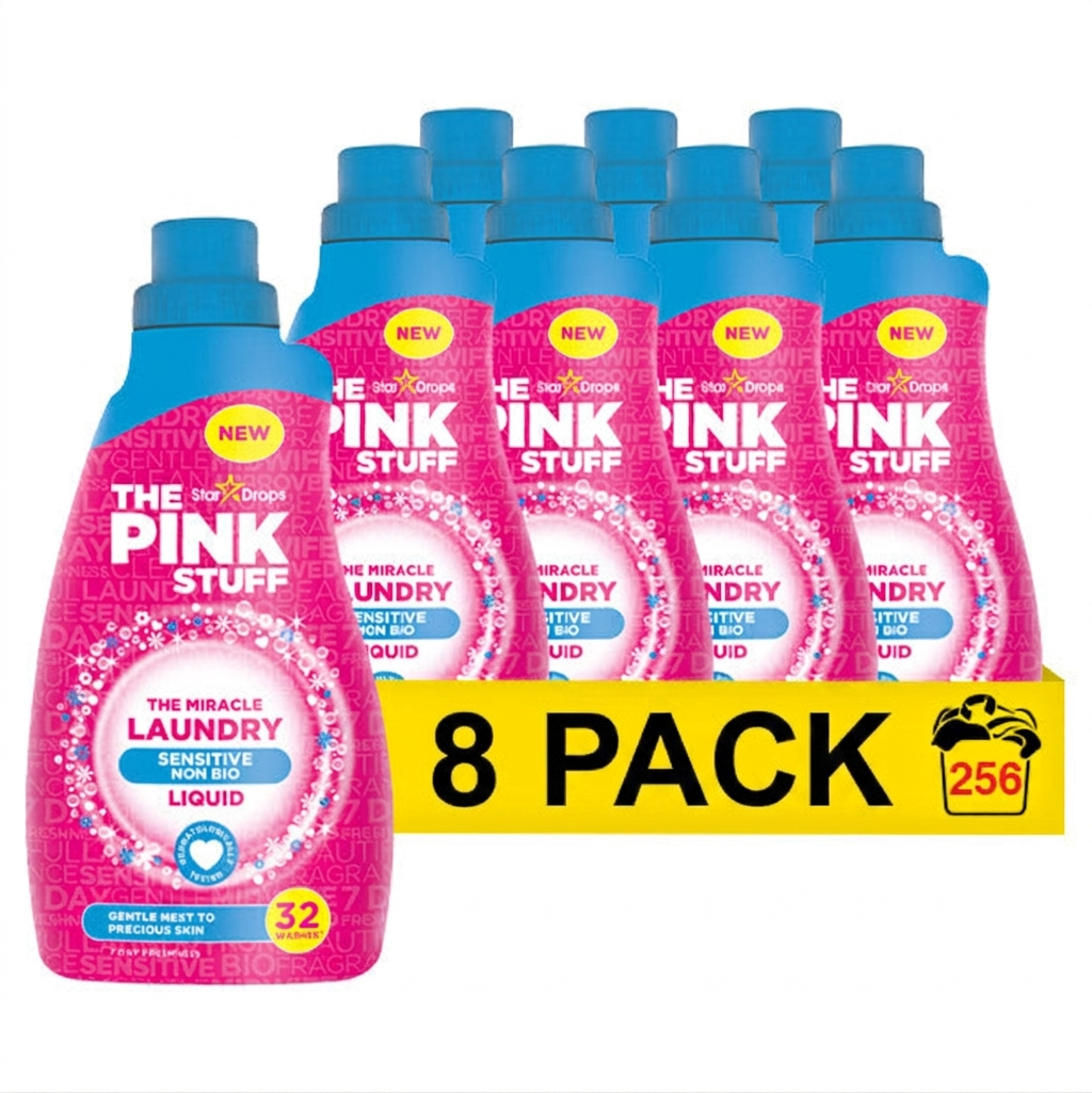 The Pink Stuff Liquid Detergent 960 ml - 8 pack