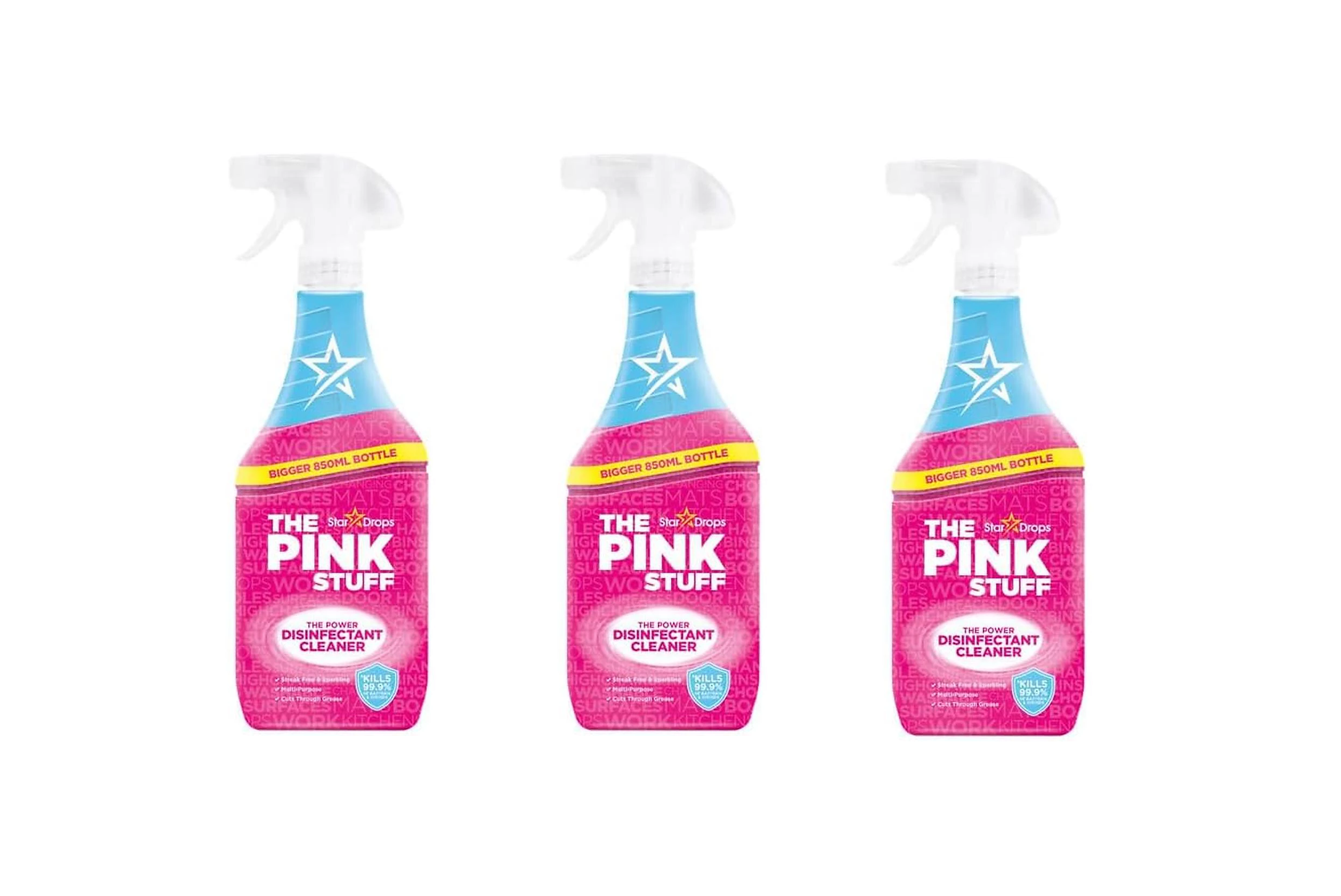 The Pink Stuff Disinfectant Spray - 850ml - 3 pack – ViralCleaning