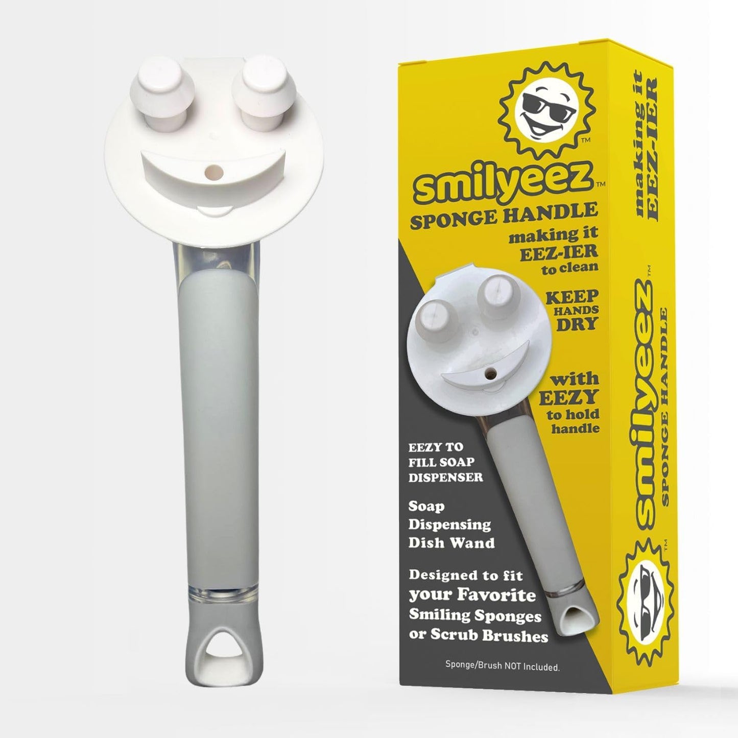 Smilyeez Daddy erogatore di sapone maniglia per Scrub Daddy