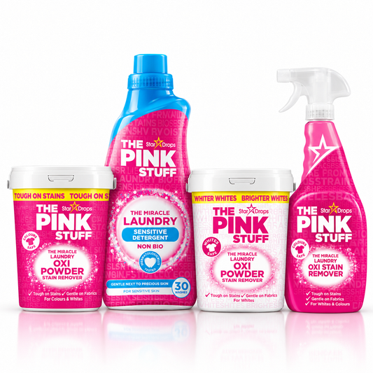 Laundry & Stain Rescue – 4-piece Laundry Routine for Whites & Colors