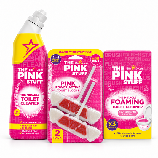 Toilet Deep Clean Set – 3-piece Toilet Cleaning Set