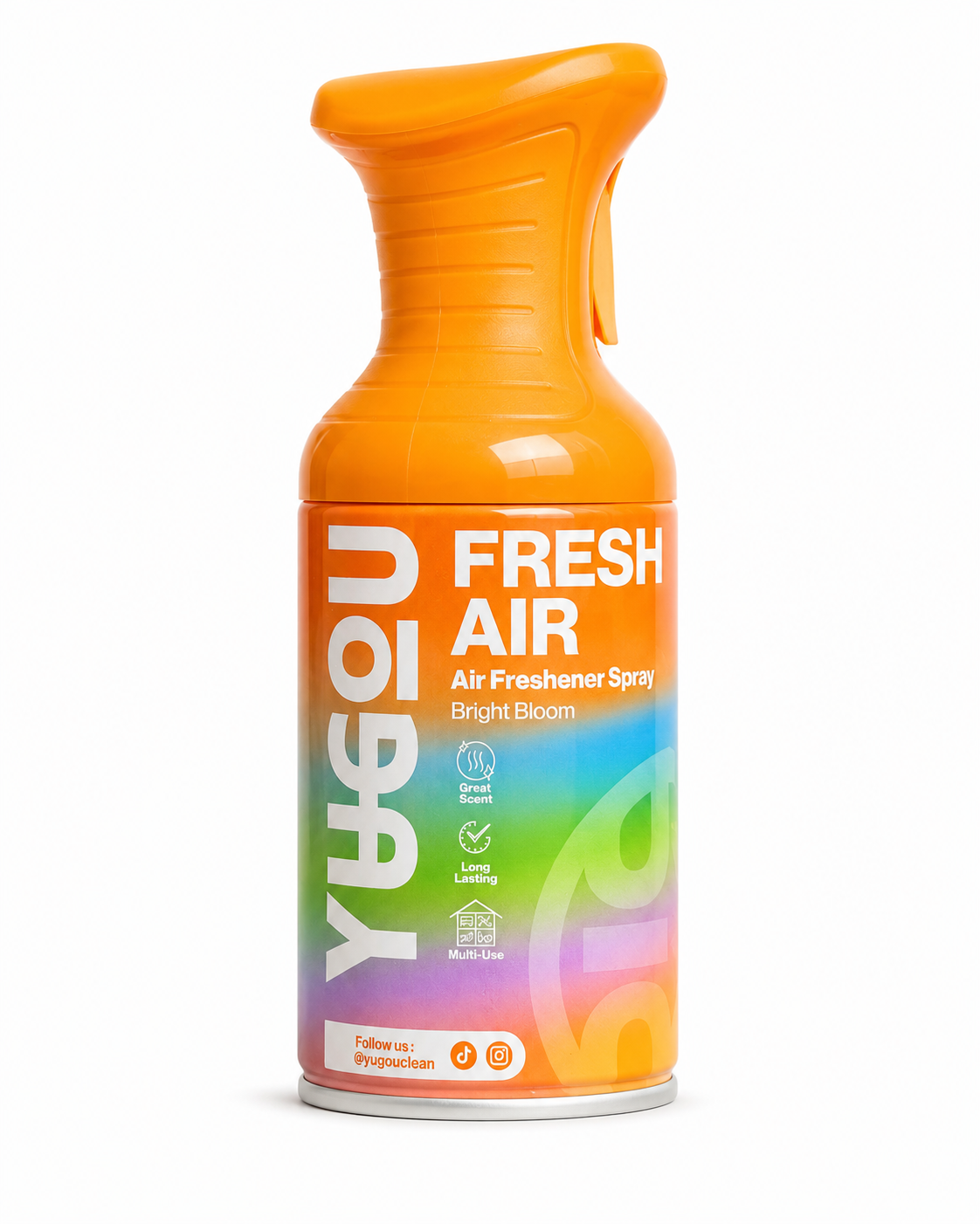 YUGOU Fresh Air Bright Bloom 250ml – TikTok Air Freshener Spray with Fresh Floral Scent for Home, Toilet, Bathroom and Car