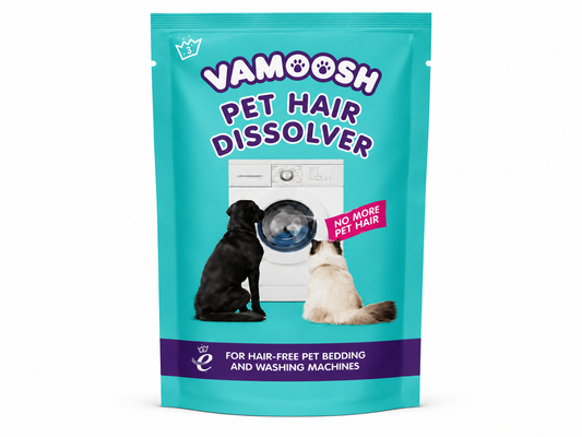 Vamoosh Pet Hair Dissolver – Pet Hair Remover for Washing Machine – Removes Dog Hair & Cat Hair from Pet Cushions, Blankets, and Towels