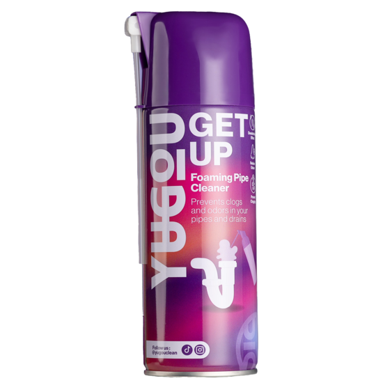 YUGOU Get Up Foaming Pipe Cleaner 450 ml – Fast Unclogging & Deep Cleaning Foam for Drains