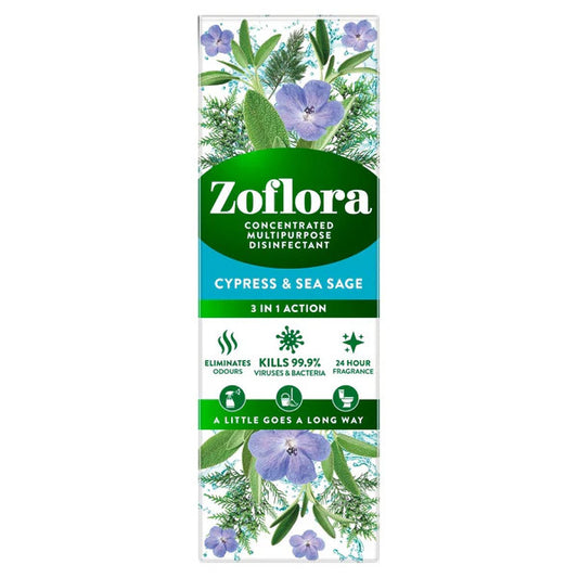 Zoflora all-purpose cleaner concentrate - Cypress & Sea Sage (120 ml)