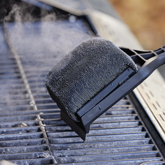 Scrub Daddy MR. BAR-B-Q Steam Clean Brush – Steam BBQ Brush without Metal Bristles