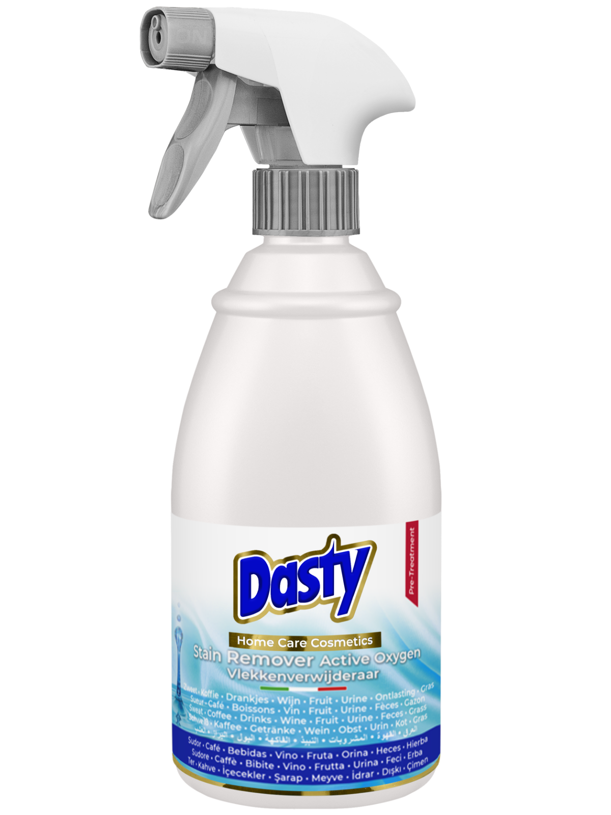 Dasty Vlekkenverwijderaar Actieve Zuurstof – Tegen Zweet, Deodorant, Wijn en Koffievlekken