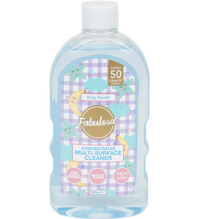Fabulosa Concentrated Multi Surface Cleaner - Baby Powder 500ml