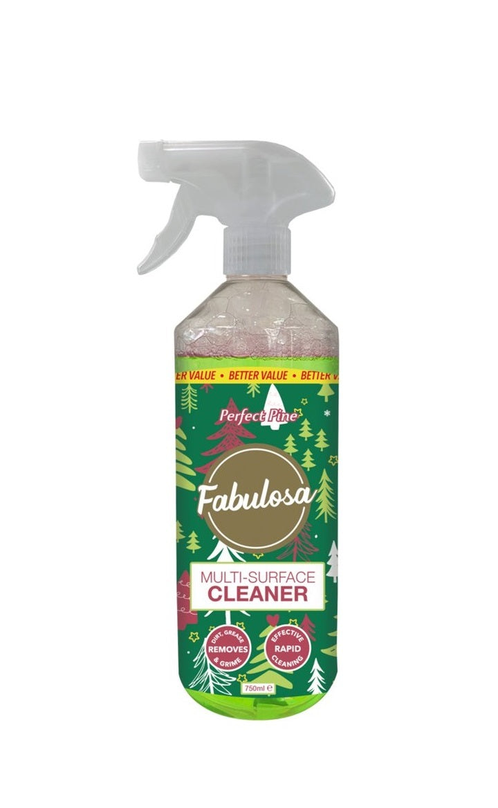 Fabulosa Multi-Purpose Spray Christmas Perfect Pine 750ml - Limited Edition