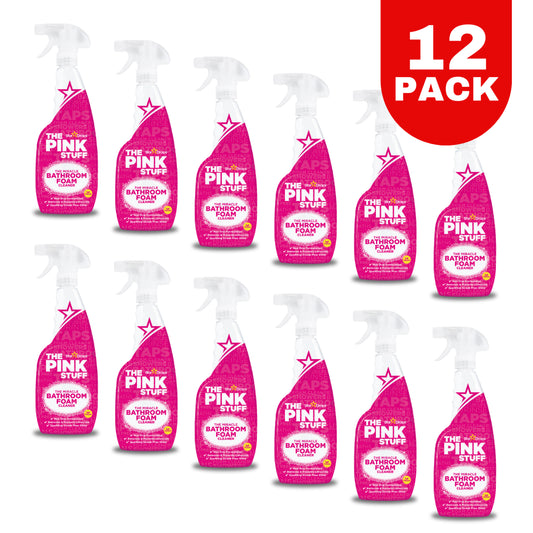 The Pink Stuff Mousse de Salle de Bain 750ml - pack de 12