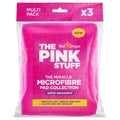 The Pink Stuff Almohadillas de limpieza absorbentes de microfibra - 3 unidades