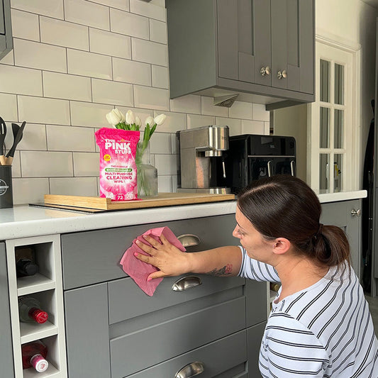 The Pink Stuff Salviette Detergenti Antibatteriche Biodegradabili 72 pezzi - Edizione Limitata