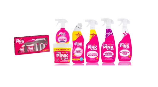 The Pink Stuff Kit Miracle Scrubber + The Pink Stuff Mega Set