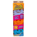 Scrub Mommy Colors | spons drie kleuren (3 stuks) | Zomer Editie