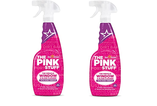 Stardrops The Pink Stuff Limpiador de cristales - Paquete de 2 - 2 x 750ml